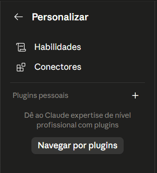 Vá em Conectores